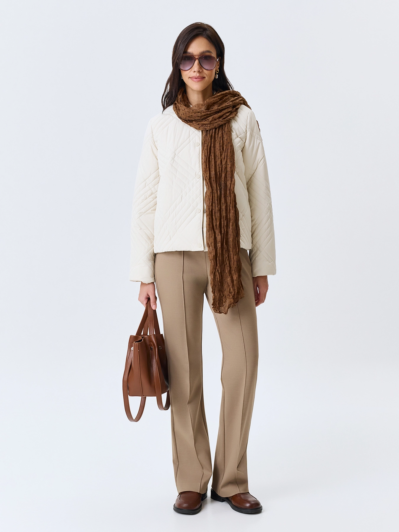 Палантин в горошек SAVAGE