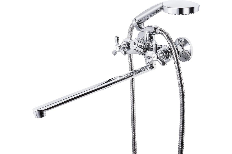 Смеситель для ванны Ekko E22731 универсальный цвет Хром