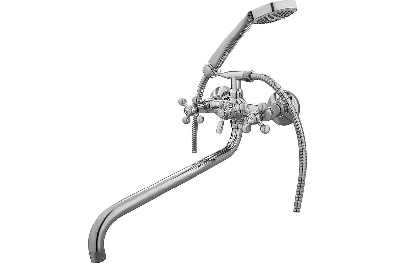 Смеситель для ванны Ekko E26019 универсальный цвет Хром